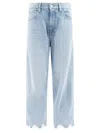 Pinko Ripped Hem Jeans