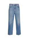 Pinko Baggy Jeans With Front Pleat