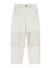 Pinko Esiodo Straight-leg Trousers In Beige