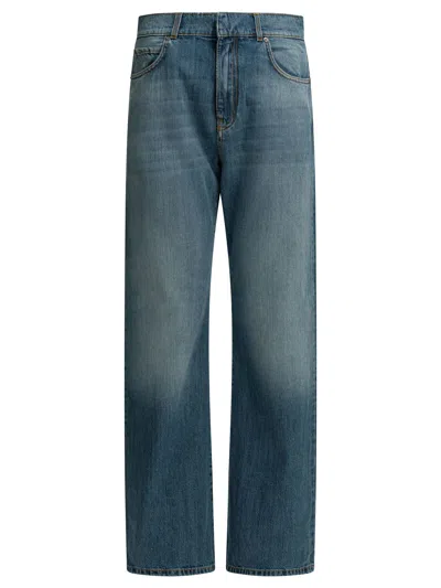 Pinko Lightblue Cotton Jeans In Multi