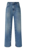 Pinko Baggy Jeans With Front Pleat In Multicolor