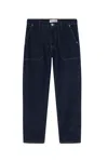 Pinko Cloe Tapered Jeans In Navy