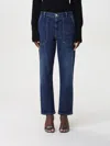 Pinko Jeans  Woman Color Denim In 牛仔布