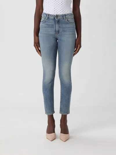 Pinko Jeans  Woman Color Denim In Blue