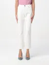 Pinko Denim Woman Jeans White Size 27 Cotton, Elastomultiester, Elastane In White