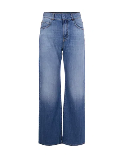 Pinko Jeans Wanda Stone Wash In Blue