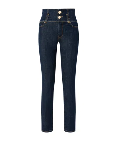Pinko Jeans With Belt Loops In Blue