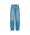 Pinko Jeans With Belt Loops In Blue