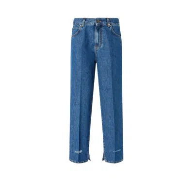Pinko Jeans Woman  - Lovely Loose Soft Ocean - Blue