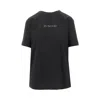 Pinko Jersey T-shirt With Embroidered Logo In Black