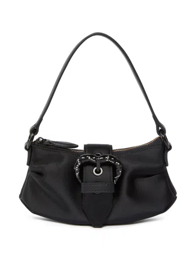 Pinko Jolene Shoulder Bag In Noir Limousine Color Block