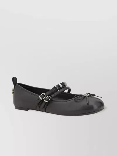 PINKO JOYFUL BOW FLAT SOLE BALLERINAS