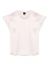 Pinko Farida T-shirt In Nude & Neutrals