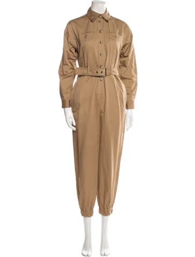 Pre-owned Pinko Jumpsuit In Neutral