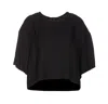 Pinko Juno Blouse In Nero Limousine