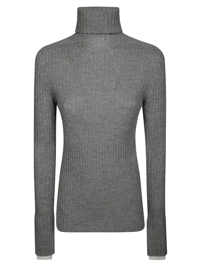 PINKO KANAANI ROLL NECK RIBBED JUMPER