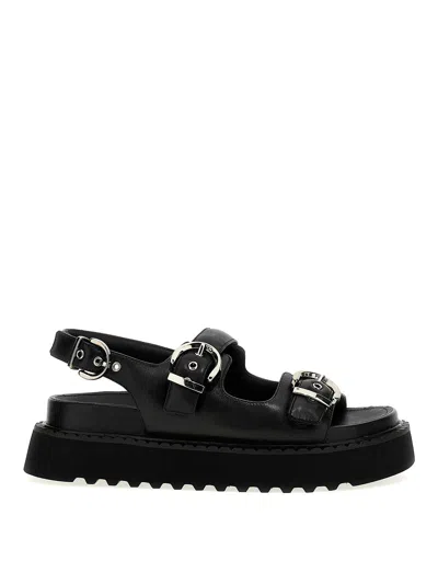 PINKO SANDALIAS - NEGRO