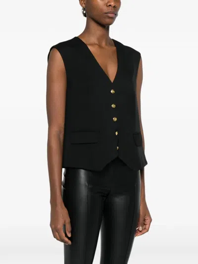 Pinko Ketchup Gilet In Black