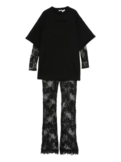 Pinko Kids' Kfcm003ctv102n000 In Black
