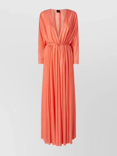 PINKO KNEE LENGTH DRESS FEATURING CUT-OUT DETAILING
