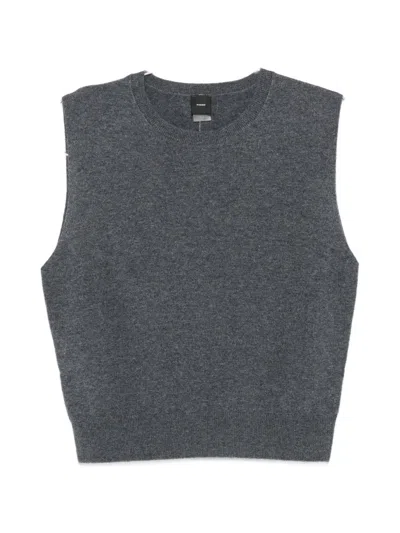 Pinko Knit Sleeveless Sweater In Multi