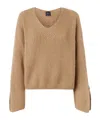 Shop Pinko Korat Sweater In Nude