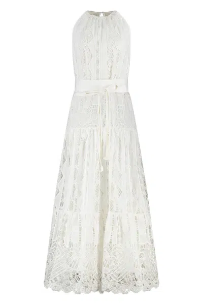 Pinko La Cura Dress In White