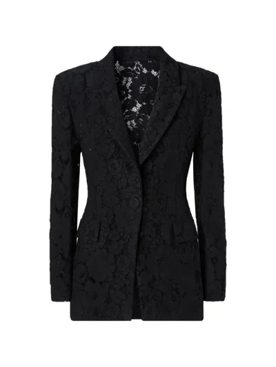Pinko Lace Jacket In Black