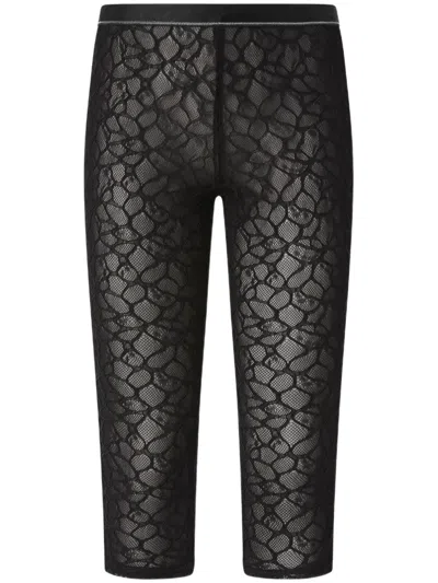 PINKO LACE MESH LEGGINGS