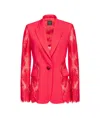 Pinko Lace Panel Jacket