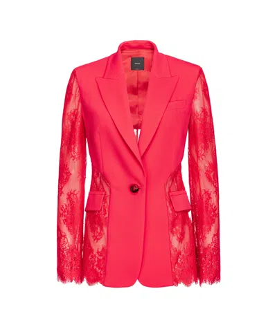 Pinko Lace Panel Jacket
