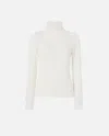 Pinko Rufina High-neck Top In White