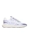 Pinko Love Birds-motif Sneakers In White