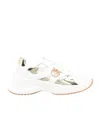 Pinko Baskets Ariel Effet Miroir In White