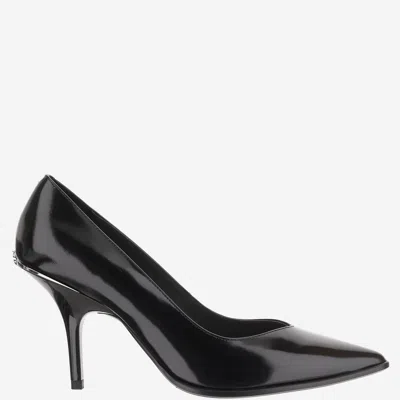 Pinko Lady Leather Pumps In Black
