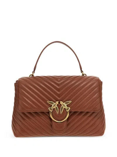 Pinko Lady Love Bag Puff Bag In 褐色