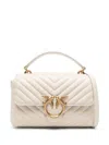 Pinko Lady Love Tote Bag In Neutrals