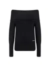 Pinko Lampedusa Wool Sweater In Black