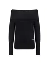 Pinko Lampedusa Wool Sweater In Black