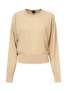 Pinko Lanzarote Sweater In Neutral