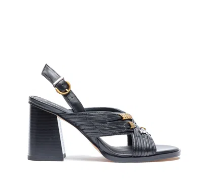 Pinko Lara Pump Sandals In Animal Print