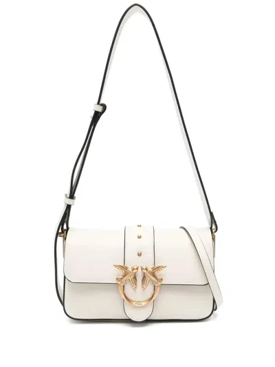 Pinko Large Love Bag Crossbody Bag In Neutrals
