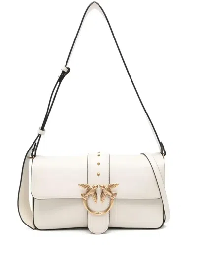 Pinko Large Love Bag Crossbody Bag In Neutrals