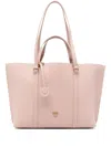 Pinko Large Love-birds Tote Bag In Pink