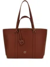 Pinko Large Love-birds Tote Bag In Red