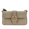 Pinko Large Love One Classic Bag In Gray
