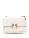 Pinko Love One Soft Shoulder Bag In Neutrals
