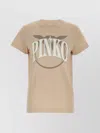 Pinko "launch" Crew Neck Graphic Print T-shirt