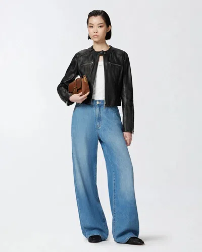 Pinko Lauryn Loose Denim Leged 25