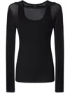 Pinko Light Gauze Long-sleeved Sweater